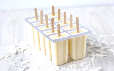 Pineapple Coconut Popsicles